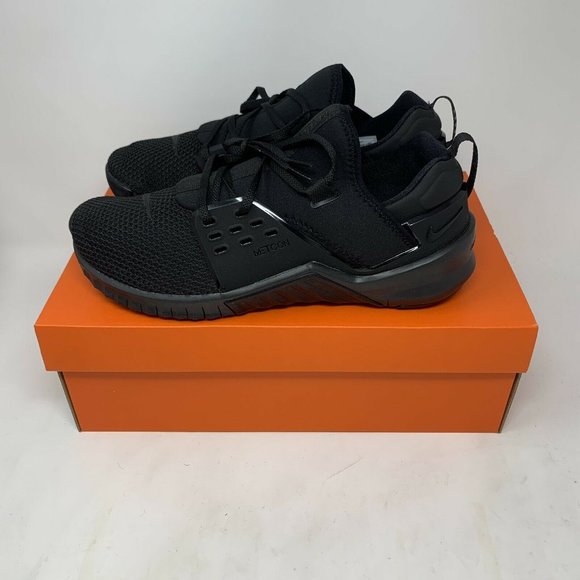 Men's NIKE Free Metcon 2 Triple Black Cross Traini - Picture 2 of 6